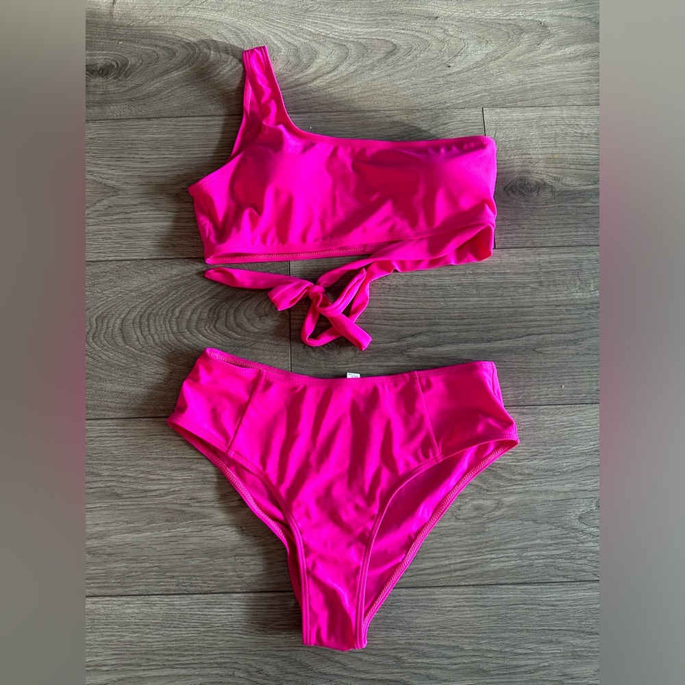 Never worn pink bikini